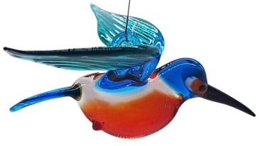 Hängevogel, Eisvogel im Sturzflug